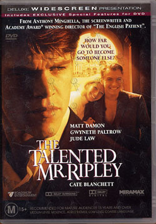 TALENTED MR RIPLEY-- THE - The Talented Mr Ripley - 1