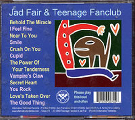 TEENAGE FANCLUB &amp; JAD FAIR - Words Of Wisdom And Hope - 2