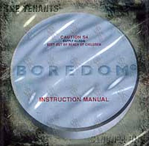 TENANTS-- THE - Boredom - 1