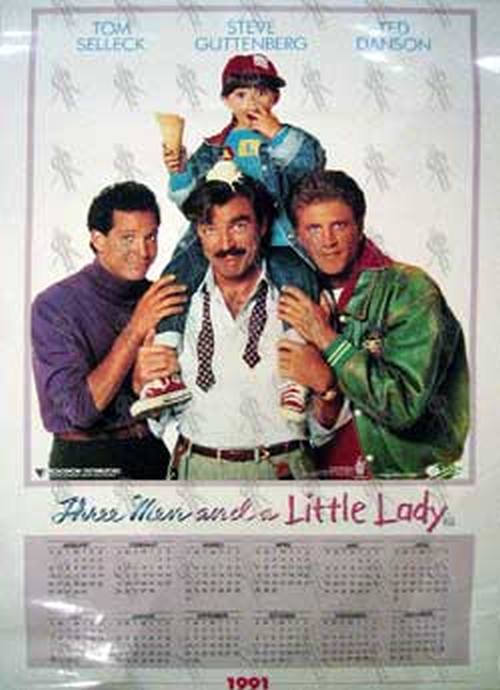 THREE MEN AND A LITTLE LADY - &#39;Three Men And A Little Lady&#39; 1991 Calender - 1