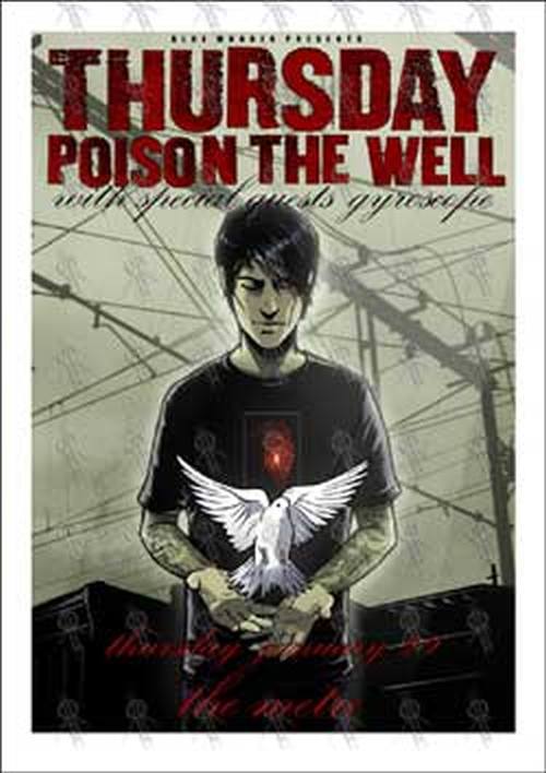 THURSDAY|POISON THE WELL|GYROSCOPE - Australian Tour 2004 Poster - 1