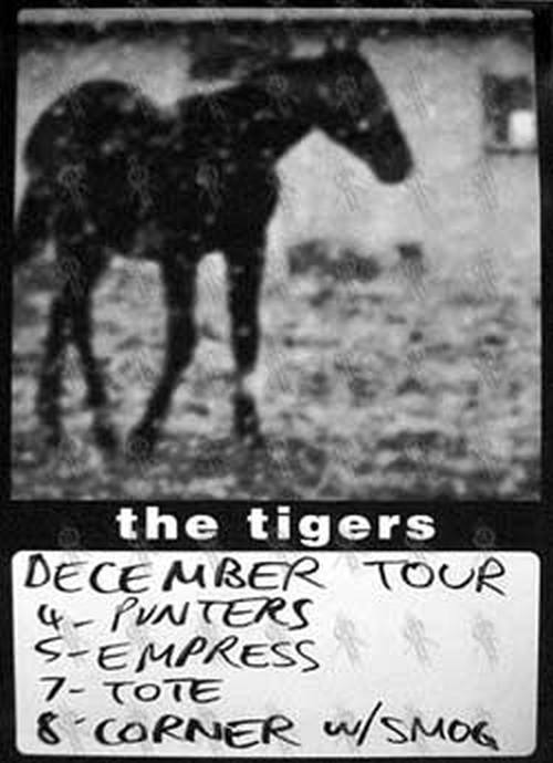 TIGERS-- THE - &#39;December Tour&#39; Gig Poster - 1