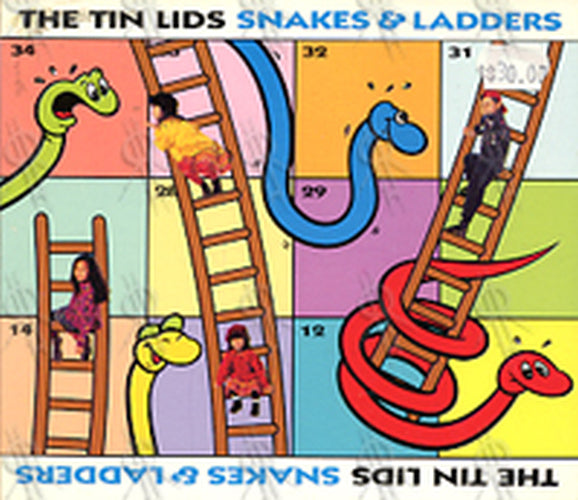 TIN LIDS-- THE - Snakes And Ladders - 1