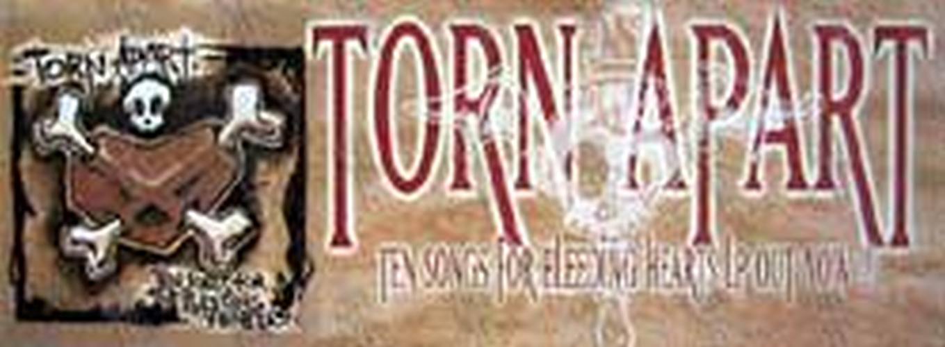 TORN APART - 'Ten Songs For Bleeding Hearts' Album Poster - 1