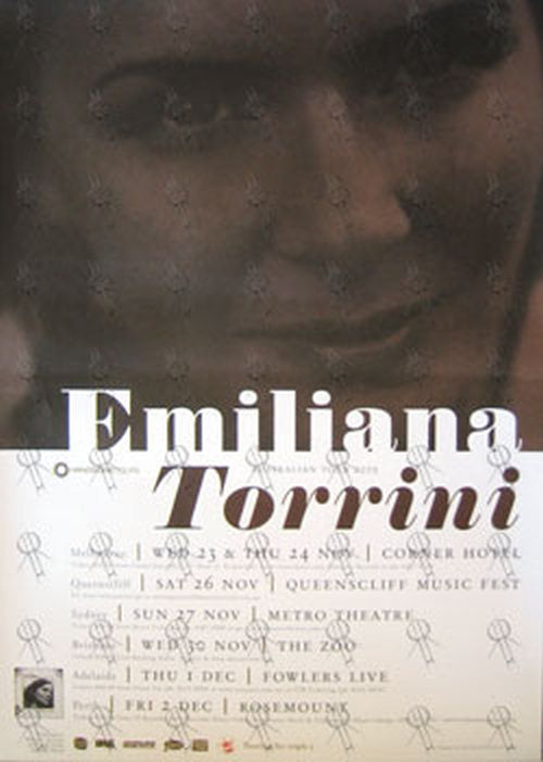 TORRINI-- EMILIANA - Australia 2005 Tour Poster - 1