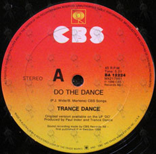 TRANCE DANCE - Do The Dance - 2