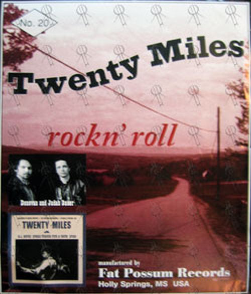 TWENTY MILES - &#39;Twenty Miles&#39; Album Poster - 1