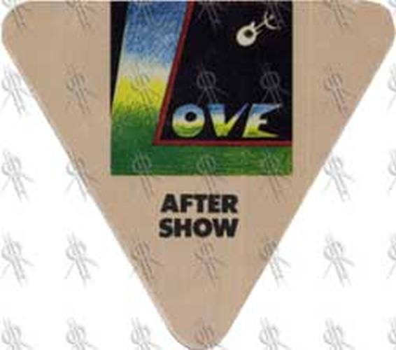 U2 - 'Lovetown' 1989 Australian Tour After Show Pass - 1