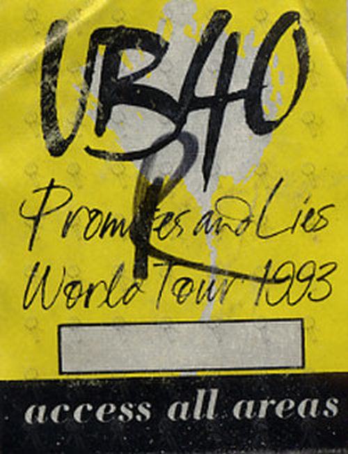 UB40 - &#39;Promises And Lies