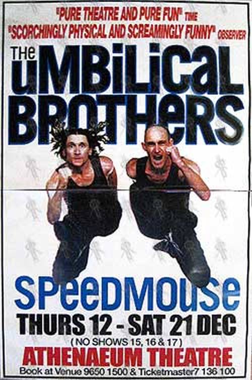 UMBILICAL BROTHERS-- THE - &#39;Speedmouse