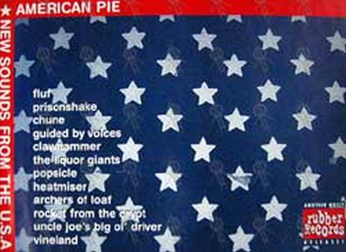 VARIOUS ARTISTS - &#39;American Pie - New Sounds From The USA&#39; Album Poster - 1