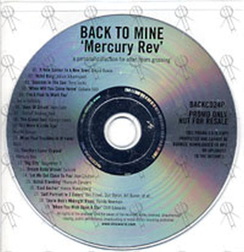 VARIOUS ARTISTS - Back To Mine - 1