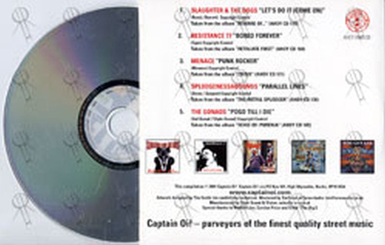 VARIOUS ARTISTS - Captain Oi! Records - 2