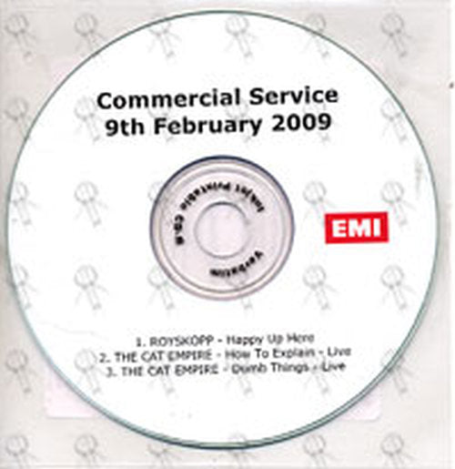 VARIOUS ARTISTS - Commercial Service 9th Febuary 2009 - 1