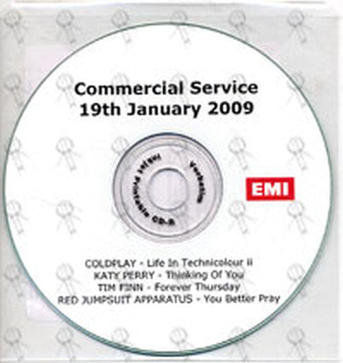 VARIOUS ARTISTS - Commercial Servie 19th January 2009 - 1