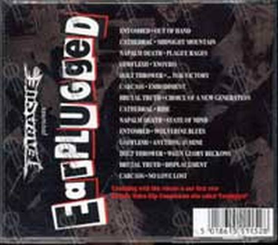 VARIOUS ARTISTS - Earache Presents Earplugged - 2