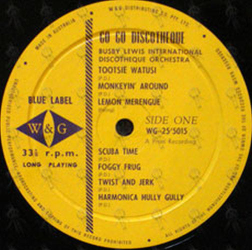 VARIOUS ARTISTS - International A Go Go Discotheque - 3