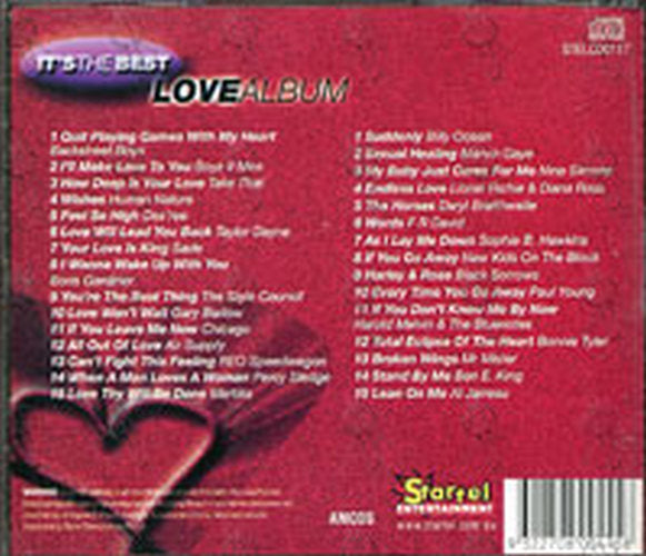 VARIOUS ARTISTS - It&#39;s The Best Love Album - 2