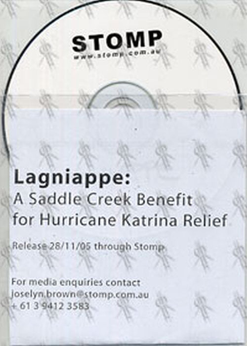 VARIOUS ARTISTS - Lagniappe: A Saddle Creek Benefit For Hurricane Katrina Relief - 1