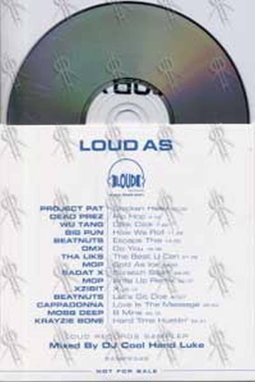 VARIOUS ARTISTS - Loud As: Loud Records Sampler - 2