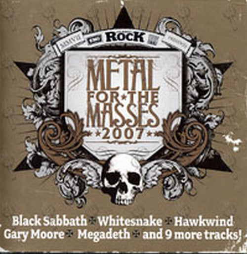 VARIOUS ARTISTS - Metal For The Masses 2007 - 1