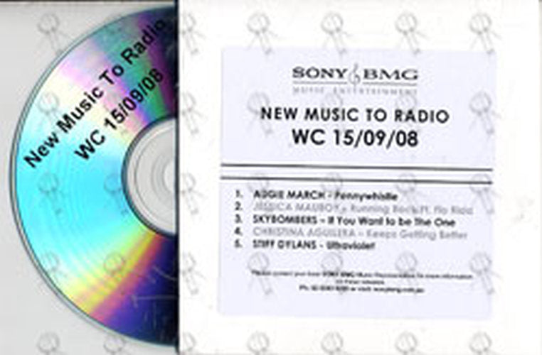 VARIOUS ARTISTS - New Music To Radio WC 15/09/08 - 1