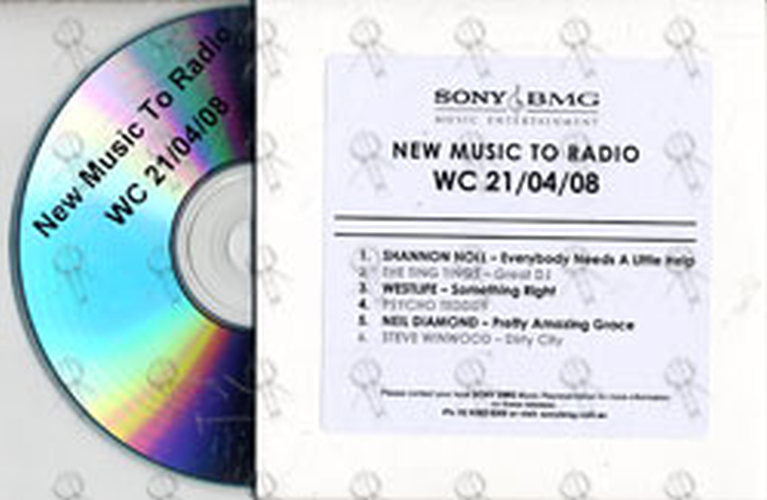 VARIOUS ARTISTS - New Music To Radio WC 21/04/08 - 1