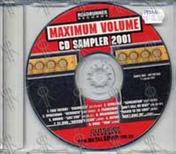 VARIOUS ARTISTS - Roadrunner Records: Maximum Volume CD Sampler 2001 - 1