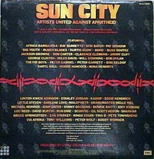 VARIOUS ARTISTS - Sun City (Artists United Against Apatheid) - 2