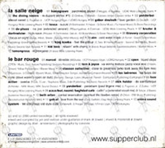 VARIOUS ARTISTS - Supper Club Presents: Lounge - 4