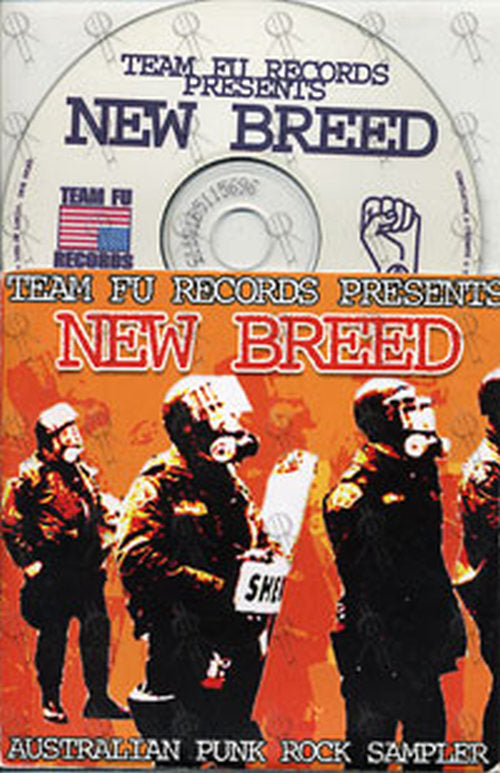 VARIOUS ARTISTS - Team Fu Records Presents New Breed: Australian Punk Rock Sampler - 1