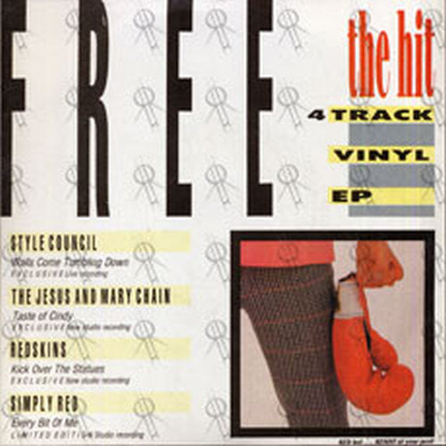 VARIOUS ARTISTS - &#39;The Hit&#39; Red Hot 4 Track Vinyl EP - 1