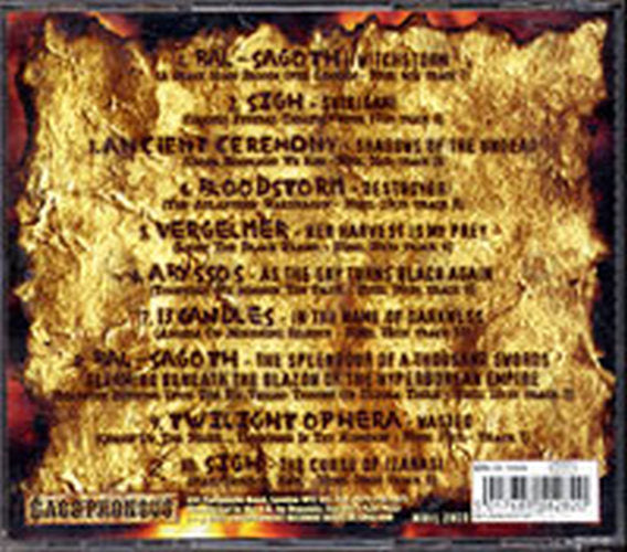 VARIOUS ARTISTS - The Unholy Bible - Cacophonous Sampler - 2