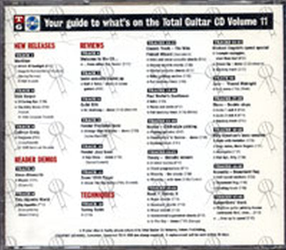 VARIOUS ARTISTS - Total Guitar Volume 11 - 2