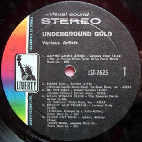 VARIOUS ARTISTS - Underground Gold - 3