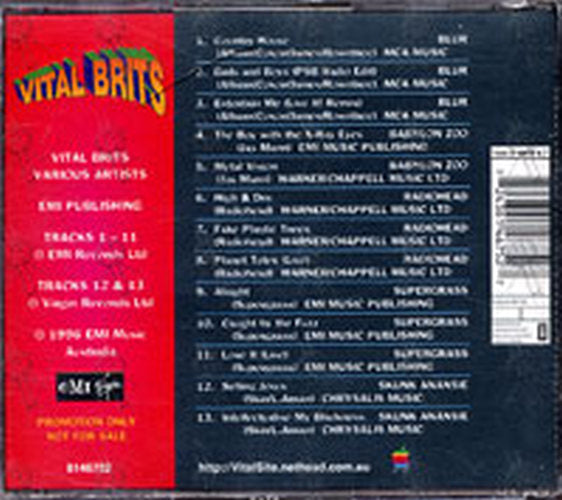 VARIOUS ARTISTS - Vital Brits - 2