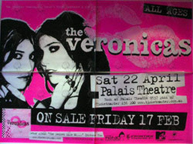 VERONICAS-- THE - Palais Theatre