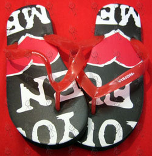 VISION STREET WEAR - 'You Fucken Me' Design Thongs - 1