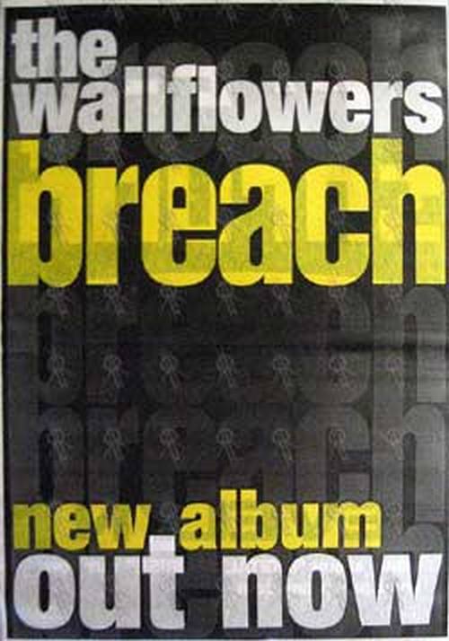 WALLFLOWERS-- THE - &#39;Breach&#39; Album Poster - 1