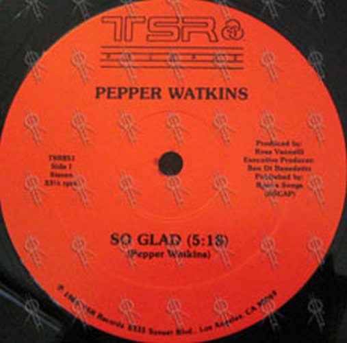 WATKINS-- PEPPER - So Glad - 3