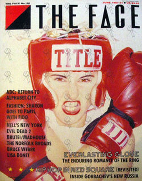 WATTS-- TOTTY - &#39;The Face&#39; - June 1987 - Totty Watts On Front Cover - 1