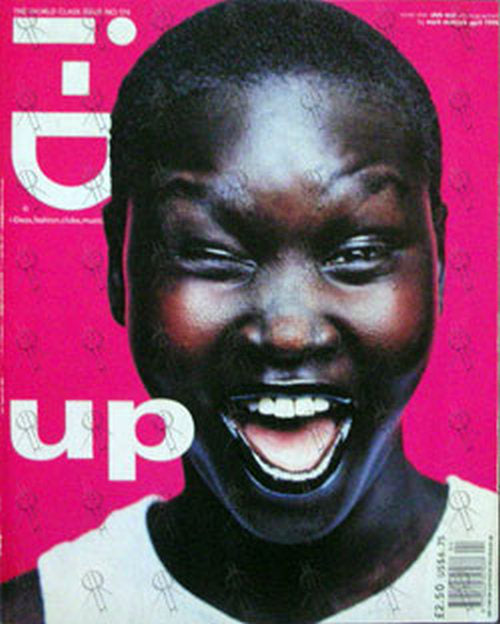 WEK-- ALEK - 'i-D' - April 1998 - Alek Wek On The Cover - 1