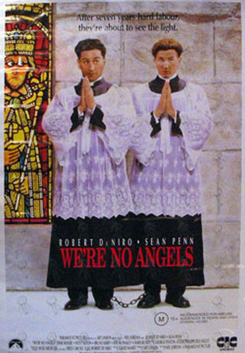 WE'RE NO ANGELS - 'We're No Angels' Movie Promo Poster - 1