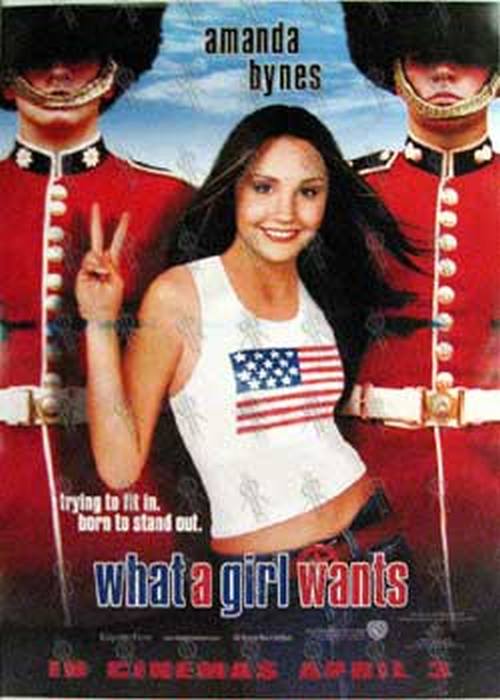 WHAT A GIRL WANTS - &#39;What A Girl Wants&#39; Cinema Poster - 1