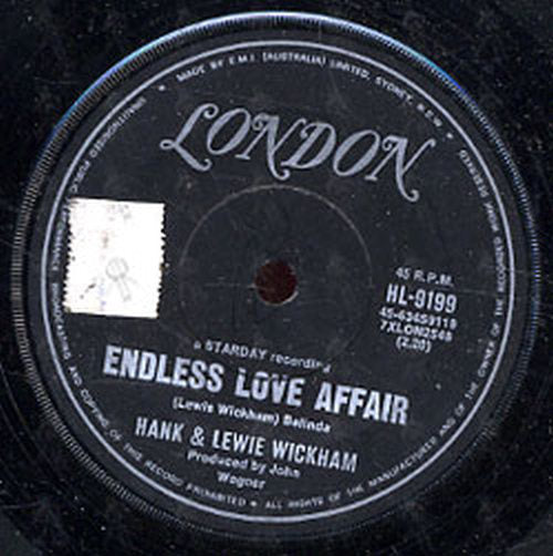 WICKHAM-- LEWIE - Little Bit Late / Endless Love Affair - 4