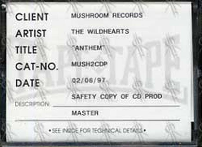 WILDHEARTS-- THE - Anthem - 1