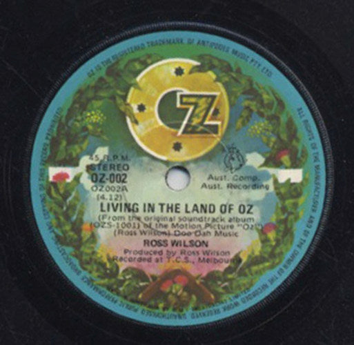 WILSON-- ROSS - Living In The Land Of Oz / Who&#39;s Gonna Love You Tonight - 2