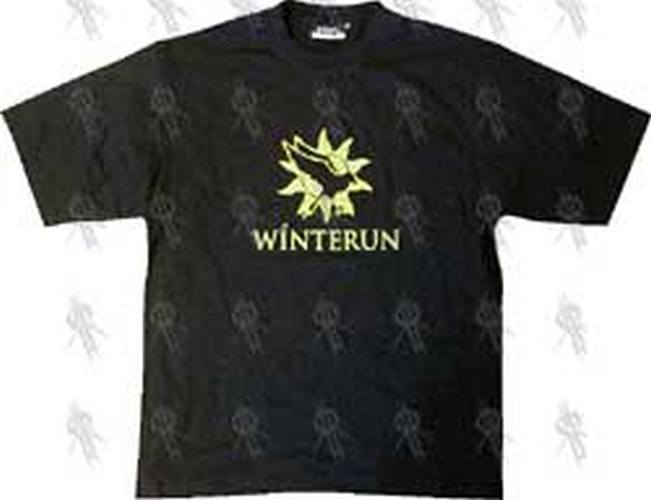 WINTERUN - Black 'Winterun' Logo T-Shirt - 1