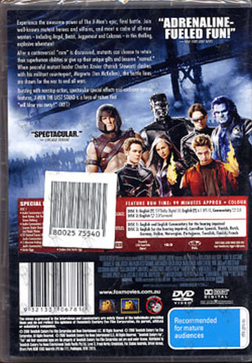 X-MEN - X-Men: The Last Stand - 2