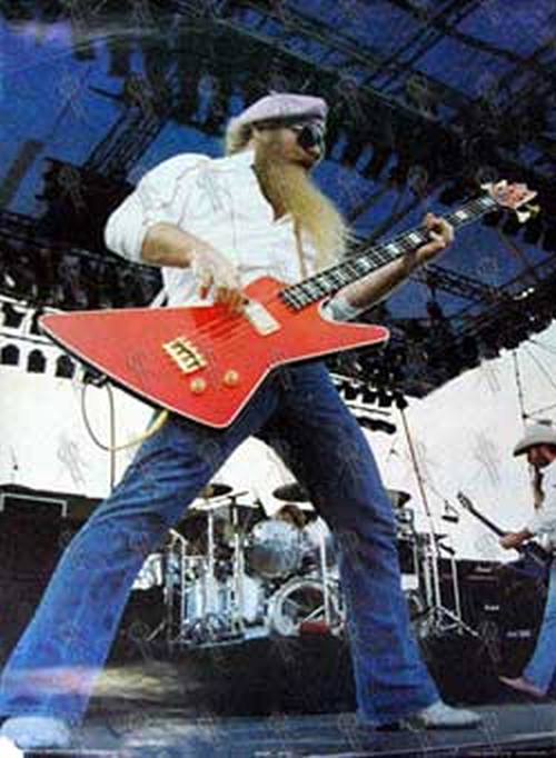 ZZ TOP - &#39;Dusty Hill&#39; Live Poster - 1